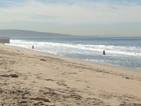 day at the beach